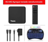 Tanix W2 Android 11 Amlogic S905W2 Smart TV BOX 4GB 32G 64G TVBOX 2.4G&5G Dual Wifi  HD BT 4K Media Players Very Fast Box