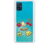 Funda compatible con Samsung Galaxy A51 - Frutas Sticker
