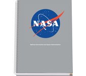 Dohe - Cuaderno A4 Cuadriculado - Encuadernación Espiral, 100 Hojas de 90 g/m², Cuadrícula 5 mm, Tapa Dura