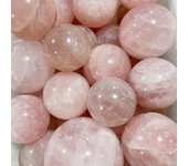 Natural Rose Quartz Crystal Ball Polished Massage Sphere Big Ball Reiki Healing Pink Crystal Home Decoration Crafts Stone Crafts