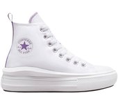 Zapatillas Converse Chuck Taylor Move Blanco y Lila