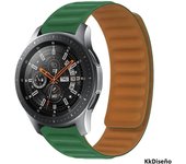 Magnetic Loop For Samsung Galaxy watch band 6/5 pro/4/Classic/active 2 20mm 22mm Silicone Belt bracelet huawei GT 2-2e 3-4 strap