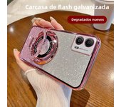 Gradient Glitter Ring Phone Case For MOTOROLA Moto G84 G54 5G G73 G53 G23 G13 G82 G72 G62 G52 G42 G32 G31 G41 G22 G60S G60 Cover