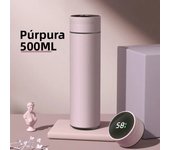 500ML Temperature Display Thermos Cup Stainless Steel Divided Thermos Bottle Outdoor Vacuum Insulated Cup Father's Day Gift