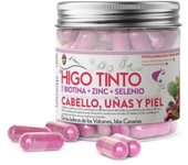 Tuno Canarias Higo Tinto Biotina + Zinc + Selenio 90 Cápsulas