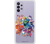 Funda original compatible con Samsung Galaxy A32 5G - JL Multipersonaje Colores Claros