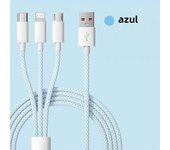 1.2M/2M/3M 6A 66W 3 in 1 Fast Charging Cable USB Type C Cable Multi Mobile Phone Charger USB C Data Cable for Xiaomi Huawei