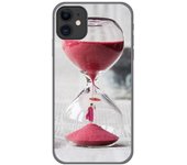 Tumundosmartphone Funda Gel Tpu para Iphone 11 (6.1) diseño Reloj Dibujos