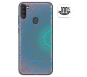 Tumundosmartphone Funda Gel Transparente para Samsung Galaxy A11 / M11 diseño Mandala Dibujos