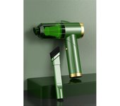 Aspiradora de mano inalámbrica, succión Fuerte de 9000 Pa, mini vacuum cleaner portátil plegable de 90 °, aspiradora de mano recargable y Ligera con Luz LED para Limpieza Automóvil/hogar y