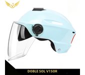 V Electric Scooter Helmet Summer V Chopper Motorcycle Helmets Safety Waterfall Lightweig Urban Articles Woman Men Moto Equipment