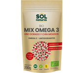 Mix omega 3 lino&chia molidas bio Sol Natural 200 g