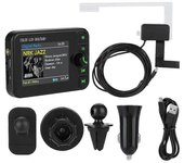 Dab receptor de radio en coche Sonido digital señal difusión adaptador DAB Athena Bluetooth compatible MP3 FM transmisor