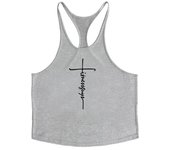 Muscleguys Gym Clothing Bodybuilding Stringer Tank Top Men Cotton Sleeveless Shirt Men Fitness Vest Sportswear Workout Tanktop