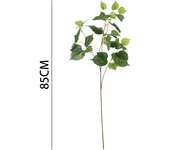 Poenia Arte Floral - Planta Artificial Vara de Hojas Decorativas 85cm - REF 631158 - Deccoraci'on Realista