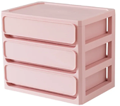 Storage Box Plastic Desktop Storage Box Korean Cosmetics Drawer Multi-layer Storage Cabinet Student Dormitory Organizer Box