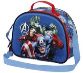 Marvel The Avengers Energy 3D Lunch Bag, Blue