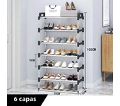3-8Floor Simple Shoe Rack Multi Layer Dustproof Household Doorstep Shoe Cabinet Storage Space Saving Assembly Of Small Shoe Rack