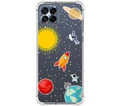 Funda Silicona Antigolpes para Samsung Galaxy M33 5G diseño Espacio Dibujos