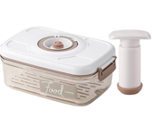 Vacuum Food Storage Box Vacuum Food Container with Time Compass & Air Pump Sealed Food Storage Box Fresh-Keeping for Grains Rice