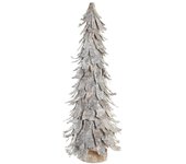 Arbol Corteza Abedul 35X35X96 Natural, Decoracióna de navidad para todos los hogares, Navidad Alpina