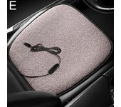 12V Car Heated Cushion Comfortable Seat Warmer Pad USB Electric Heating Car Seat Cover Interior Accessories