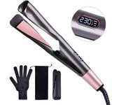 Plancha de Pelo Curva para Rizar y Alisar - Crea las ondas más bonitas con la Plancha de Pelo Curva Curl & Straight Confidence