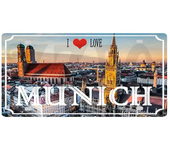 Vintage Ibiza Egypt Munich Haikidiki City Metal Sign License Plate  Wall Art Decor for Home Shop Club Bar  xCM DCA