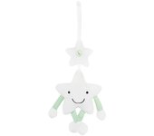 Juguetes para bebés, estrella de cinco puntas, nube, música, carillón de viento, colgante, sonido, coche de juguete, cama colgante, juguete de compañía