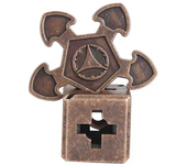 Metal Puzzle Brain Teasers Grow the Intellect Box Unwrapped Toys For Kids Adults Fidget For Logica Games