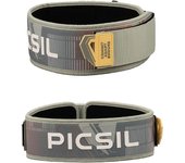 PICSIL Cinturón Lumbar Recto Lockpro Para Levantamiento de Pesas, Ideal para Powerlifting, Sentadillas, Halterofilia, Diseñado Para Todo Tipo de Atletas