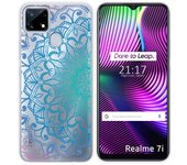 Tumundosmartphone Funda Gel Transparente Mandala Realme 7i / Narzo 30A