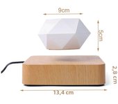 Levitating Air Bonsai Pot Rotation Flower Pot Planters Magnetic Suspension Floating Pot Potted Plant Home Without Plants