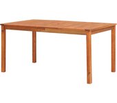 Mesa de Jardín Madera maciza de Acacia 150x90x74 cm