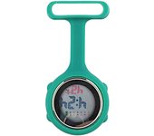 1pc Digital Display Dial Clip-on Fob Nurse Brooch Pin Hang Pocket Electric Watch