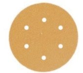 Disco velcro corindon 150mm g.180 6a papel resinado oxido aluminio