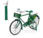 1/10 Scale Alloy Diecasting Retro Bicycles Cars Toy Models Wheel Steering Rubber Tires Bikes Toys For Children Festival Presenst