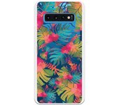 Funda compatible con Samsung Galaxy S10 - Plantas y Hojas de Colores CL