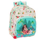 SAFTA  MOCHILA INFANTIL ADAPTABLE A CARRO VAIANA VAIANA 10x28x34 Cms.
