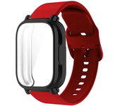 22mm Silicone Strap With Case For Xiaomi Redmi Watch 5 Active Lite Smart Watch Wrist Band And Case For Redmi Watch 5 Active Lite
