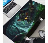Gaming Mouse Pad League of Legends Teemo Computer Mousepad 90x40 Playmat Natural Rubber Office Carpet Computer Mice Pad For LOL