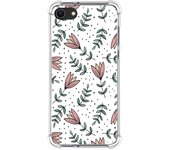 Funda Silicona Antigolpes para Iphone SE 2020 diseño Flores 01 Dibujos