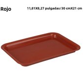 1PC Plastic Heavy Duty Rectangle Flower Pot Indoor Outdoor Plant Saucer Drip Trays Plastic Tray Saucers