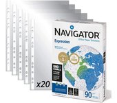Ofituria Folios Navigator Universal A4 +  Fundas Multitaladro Plástico