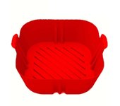 Bandeja de Silicona para Freidora de Aire Reutilizable para Horno - Accesorios de Revestimiento - Pizza - Chicken Frito
