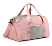 Bolsa de deporte para gimnasio, bolsa de viaje con compartimiento para zapatos y bolsillo para artículos húmedos, bolsa de fin de Semana Ligera y portátil