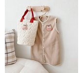 Bolso tipo cubo para madre y bebé, portátil, acolchado, de algodón, para salir, ligero, para cochecito de bebé, para mamá