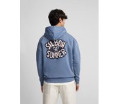 Silbon - Sudadera special fit capucha summer azul indigo