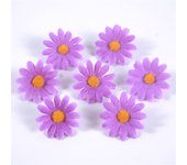 50Pcs Artificial Sunflower Flowers Faux Daisy Flower Head Wedding Decorations DIY Floral Design Craft Supplies Home Party Decor