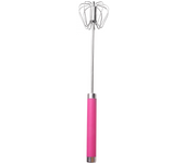 Batidora de Huevos giratorio semiautomático manual para el hogar de acero inoxidable